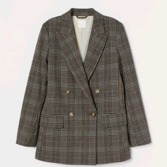 H&M Jackets & Blazers - Jacket black brown ♡